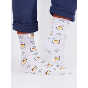 Yoclub Man's Cotton Socks Patterns Colors SKA-0054F-H500