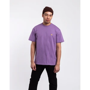 Tričko Carhartt WIP S/S Chase T-Shirt Violanda / Gold