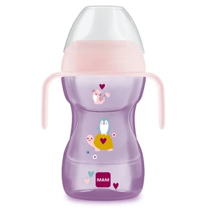 MAM Fun to Drink Cup tréningový hrnček Pink 270 ml