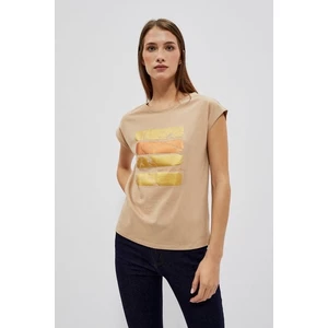 Moodo Women's T-shirt - dark beige