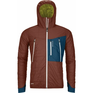 Ortovox Swisswool Piz Boè Jacket M Clay Orange XL Giacca outdoor