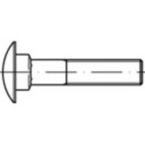 Plochý kulatý šroub TOOLCRAFT 1061364, N/A, M5, 45 mm, nerezová ocel, 100 ks
