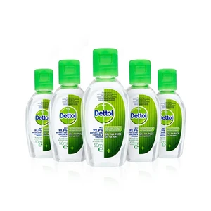 Dettol Antibakteriální gel na ruce 5 x 50 ml