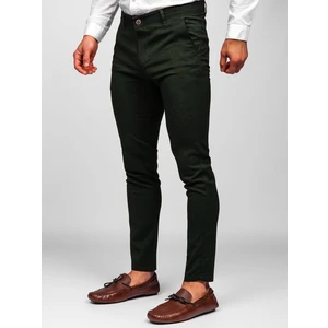 Pantaloni verzi chinos Bolf 0015