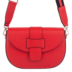 SEGALI Dámska kožená crossbody kabelka Vanesa Red