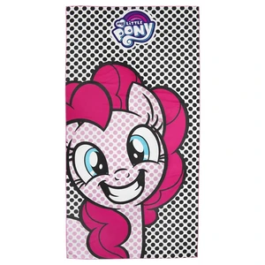 Spokey HASBRO PINKIE Rýchleschnúci športový uterák, 80x160 cm, černo-bílý, zn. MY LITTLE PONY