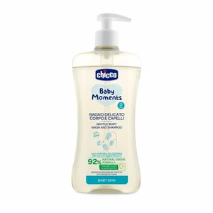 CHICCO DETSKY SAMPON NA VLASY A TELO S DAVKO 500ML