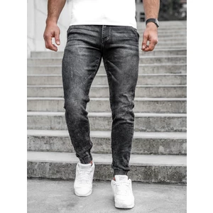 Blugi joggers negri Bolf TF080