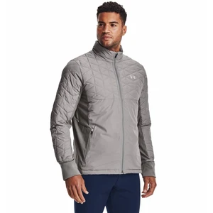 Under Armour Reactor VLAP Golf Hybrid Pánská golfová bunda 1364642-031 Gray Wolf Full Heather L