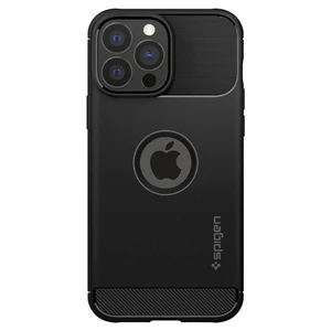 Ochranný kryt Spigen Rugged Armor matte black pro Apple iPhone 13 Pro Max, černá