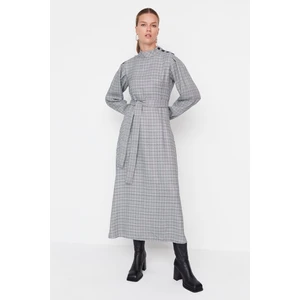 Trendyol Dress - Gray - A-line