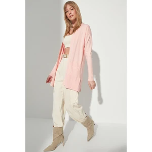 Trendyol Cardigan - Pink - Regular fit