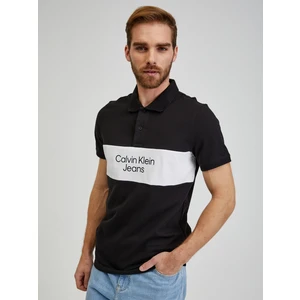 Calvin Klein Pánske polo triko Slim Fit J30J322449-BEH L