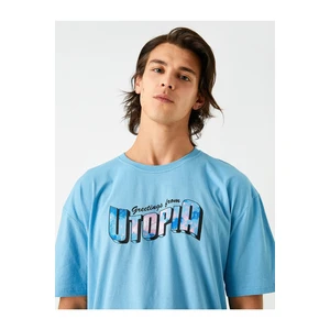 Koton Oversized Printed T-Shirt