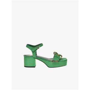 Green Women's Sandals Love Moschino - Women