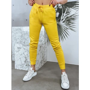 Women's sweatpants FITS yellow Dstreet z