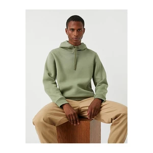 Koton 3wam70103mk Men's Sweatshirt Khaki