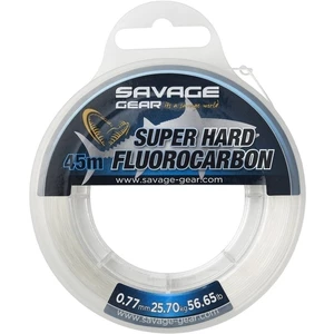 Savage Gear Super Hard Fluorocarbon Číra 0,77 mm 25,70 kg 45 m