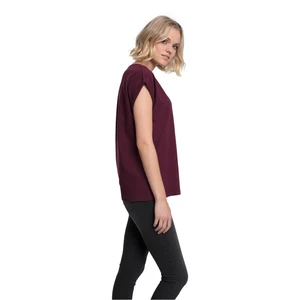 Women's T-shirt with extended shoulder cherry