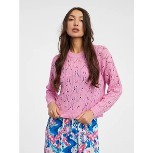 Pink Womens Patterned Sweater JDY Judith - Women