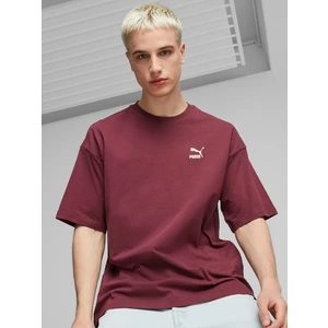 Burgundy men's T-shirt Puma Classics - Men