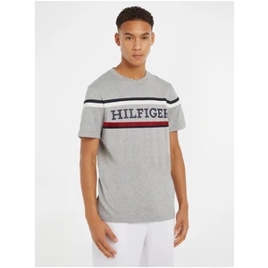 Gray Men's T-Shirt Tommy Hilfiger - Men