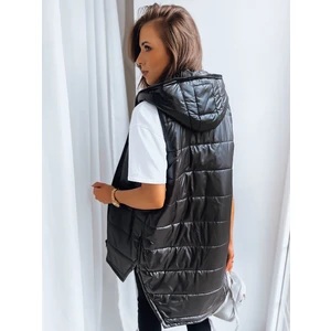 Women's long vest ASTIA black Dstreet z