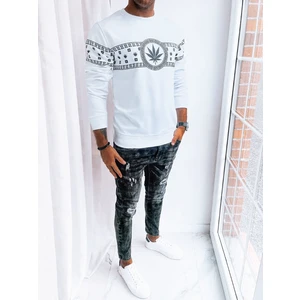 Men's sweatshirt with white print Dstreet