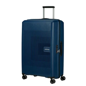 American Tourister Skořepinový cestovní kufr Aerostep L EXP 101,5/109 l - tmavě modrá