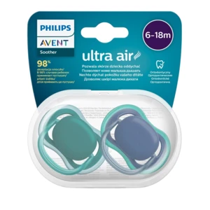 Philips AVENT Cumlík Ultra air neutral 6-18m chlapec modrá 2ks