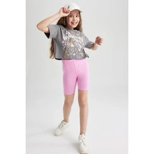 DEFACTO Girls' Short Length Leggings