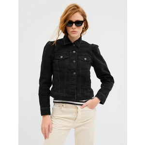 GAP Denim Jacket with Puffed Sleeves - Women