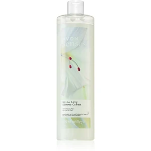 Avon Senses White Lily & Musk povzbuzující sprchový krém 500 ml