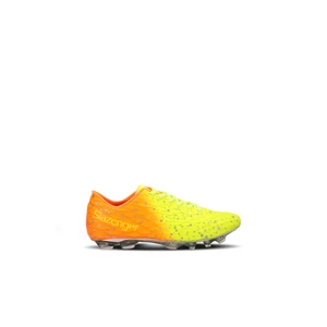 Slazenger Hania Krp Football Boys Turf Shoes Neon Yellow.