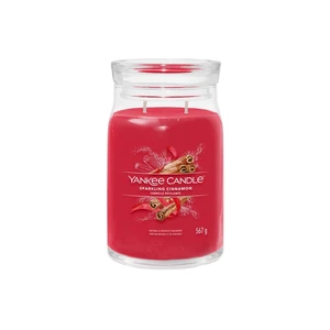 Yankee Candle Sparkling Cinnamon vonná svíčka 567 g