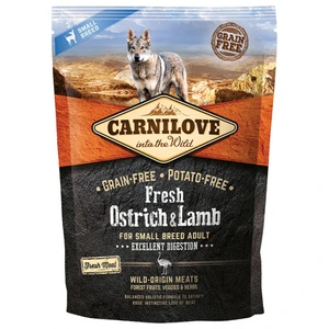 CARNILOVE dog FRESH ADULT SMALL OSTRICH/lamb - 1,5kg