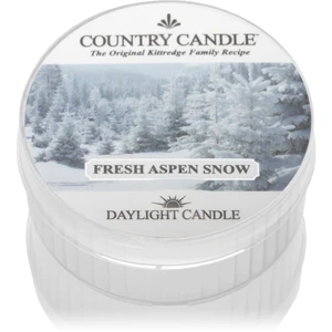 Country Candle Fresh Aspen Snow čajová sviečka 42 g