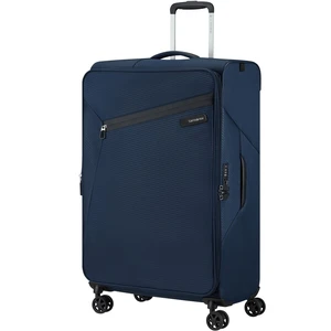 Samsonite Látkový cestovní kufr Litebeam EXP L 103/111 l - tmavě modrá