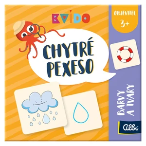 Kvído - Chytré pexeso - barvy a tvary