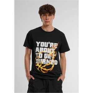 A black t-shirt you're about to burn