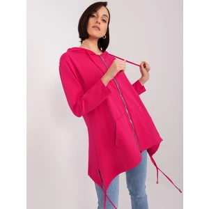 Fuchsia women's hoodie