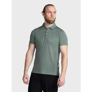 Men's polo shirt KILPI OLIVA-M Dark green