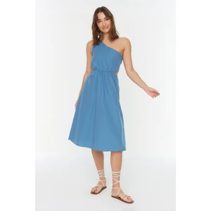 Trendyol Indigo One Shoulder Dress