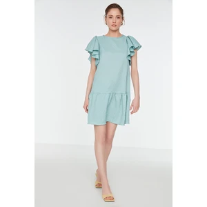 Trendyol Blue Frilly Dress