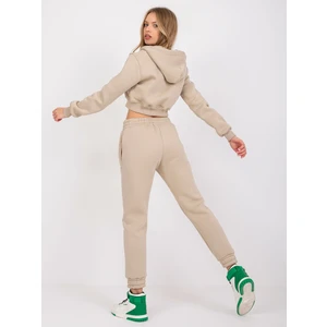 Two-piece beige tracksuit California RUE PARIS