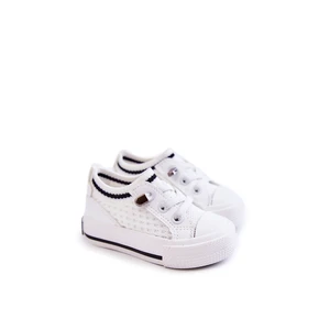 Kids slip-on sneakers Big Star - white