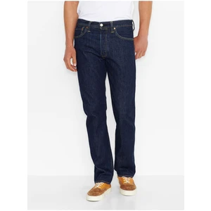 Levi's Dark Blue Men's Straight Fit Jeans Levi's® 501 Onewash - Men's