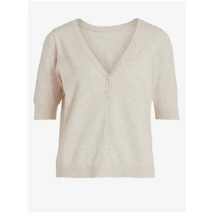 Beige Cardigan VILA Comfy - Women