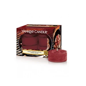 Yankee Candle Crisp Campfire Apple čajová sviečka 12 ks