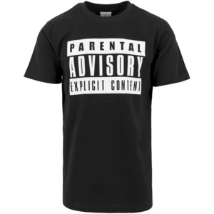 Parental Advisory Koszulka Logo Czarny S